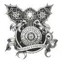 rout 66 tattoo design idea