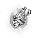 bishop chess tattoo design idea