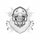 bishop chess tattoo design idea