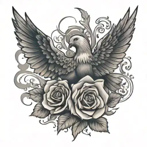Always and forever us together tattoo design idea