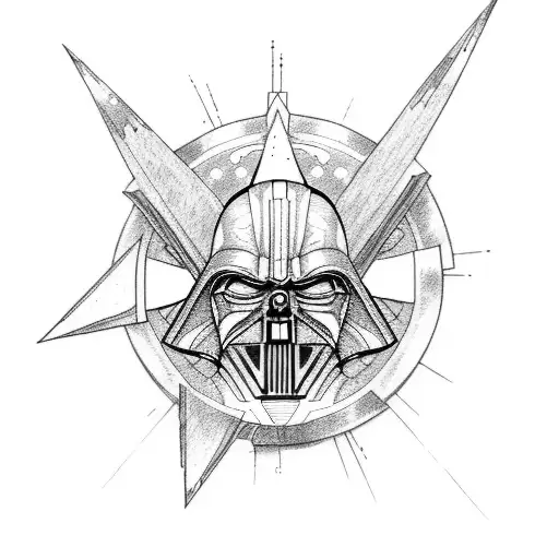 sith and jedi tattoo design idea