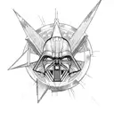 sith and jedi tattoo design idea