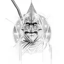 sith and jedi tattoo design idea