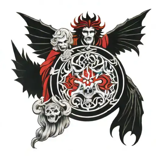 Dante's first circle of hell tattoo design idea