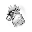 rooster gliwice poland tattoo design idea