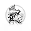 rooster gliwice poland tattoo design idea