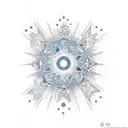 Shining Star  tattoo design idea