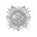 Shining Star  tattoo design idea