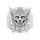 mayan theme for half sleeve tattoo design idea