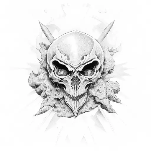 alchemical symbolism tattoo design idea