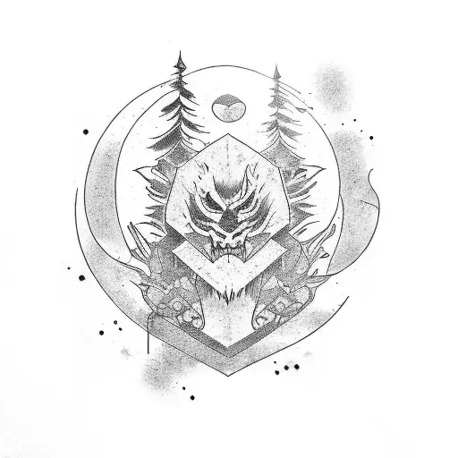 Asa Mitaka from Chainsaw Man manga tattoo design idea