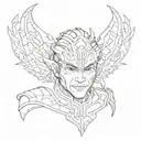 lando norris inspired tattoo tattoo design idea