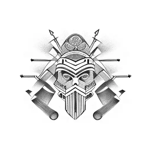 gladiator film tattoo design idea