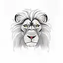lion king simba and mufasa tattoo design idea