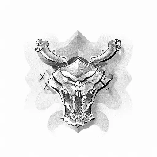 Duality tattoo design idea