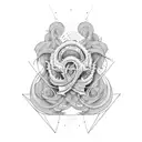 Duality tattoo design idea