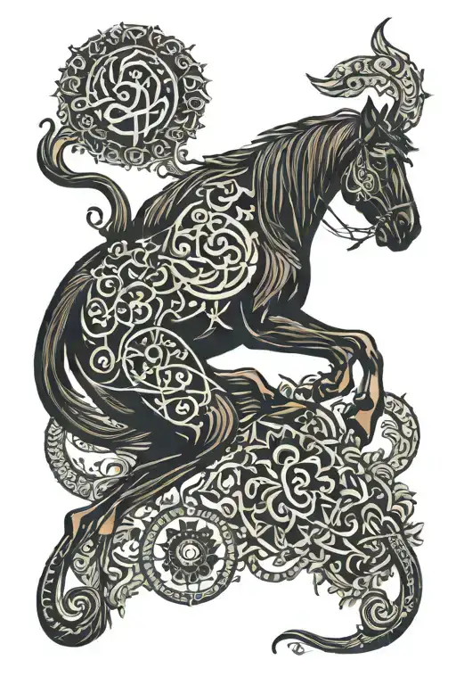 Hazrat Ali Kilic tattoo design idea