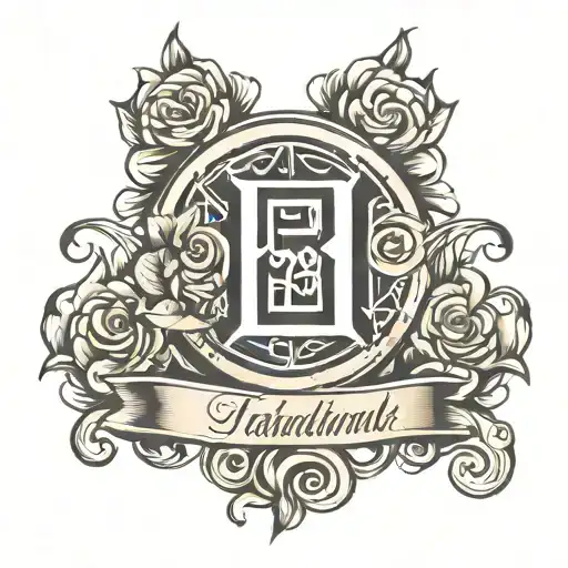 script font tattoo design idea