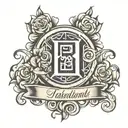 script font tattoo design idea