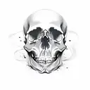 skull jiu jitsu tattoo design idea