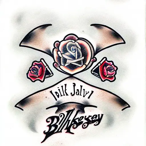 blink 182 tattoo design idea