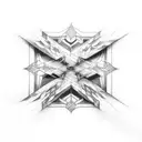 gothic building tattoo design idea