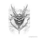long sword spinal tattoo tattoo design idea