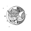 chevron tattoo design idea