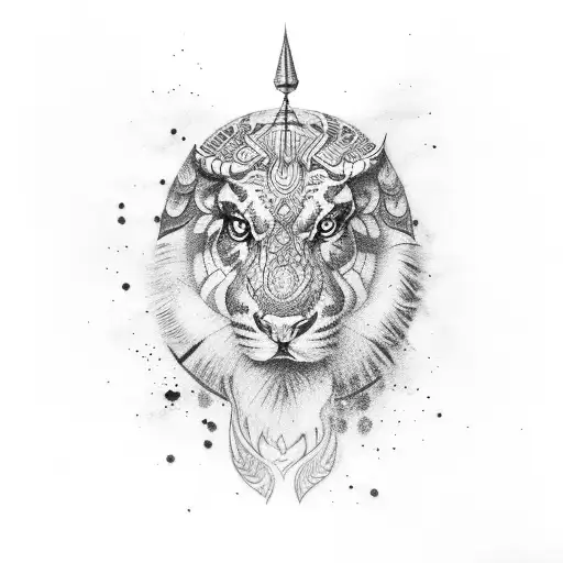 arjun tattoo design idea