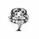 betty boop tattoo design idea