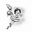 betty boop tattoo design idea