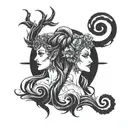 hecate tattoo design idea