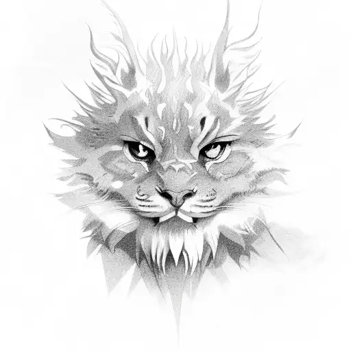 Flame of Frenzy tattoo design idea