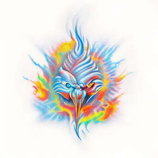 Flame of Frenzy tattoo design idea