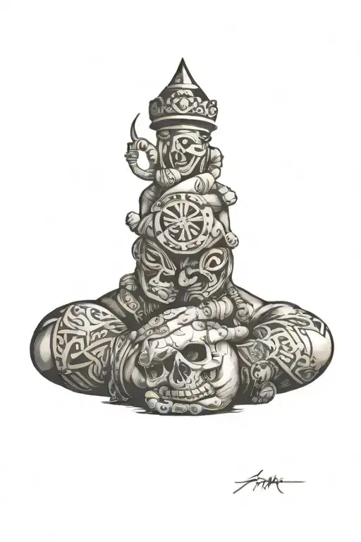 Friendship tattoo design idea