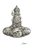 Friendship tattoo design idea