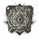 Anxiety tattoo design idea