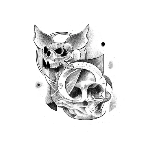 past future present tattoo design idea