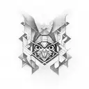 tattoo incorporating past future present tattoo design idea