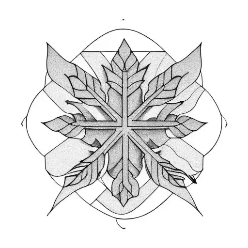 grapevine tattoo design idea