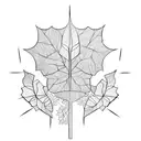 grapevine tattoo design idea