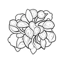 grapevine tattoo design idea