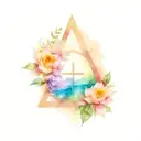 unique Christian tattoo design idea