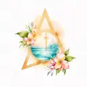 unique Christian tattoo design idea