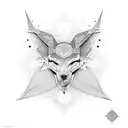 cubo de metatron tattoo design idea