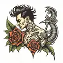 depeche mode sleeve tattoo tattoo design idea