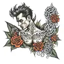 depeche mode sleeve tattoo tattoo design idea