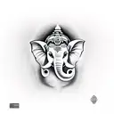 ganesha  tattoo design idea