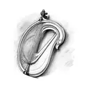 irish harp tattoo design idea