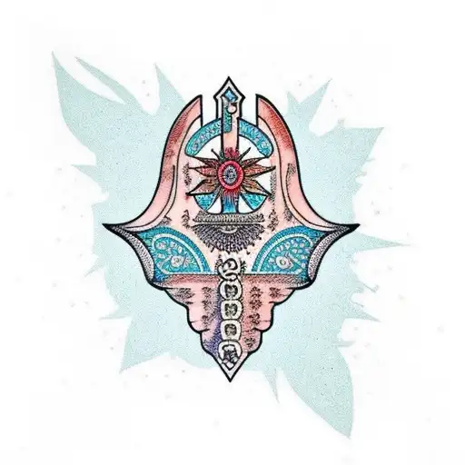 Hamsa Symbol tattoo design idea